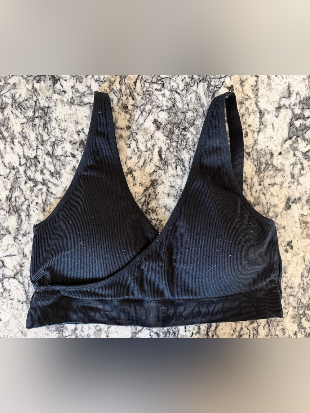 Kindred Bravely Ribbed Crossover Nursing & Sleep Bra